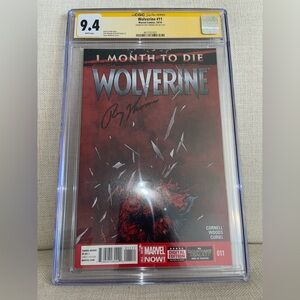 WOLVERINE #11 CGC SS 9.4 Marvel 10/14 Signed by ROY THOMAS
